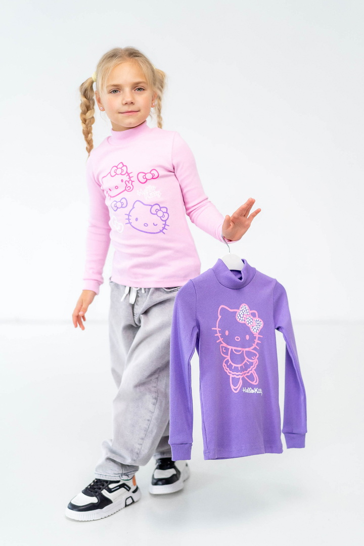 Комплект водолазок для дівчаток